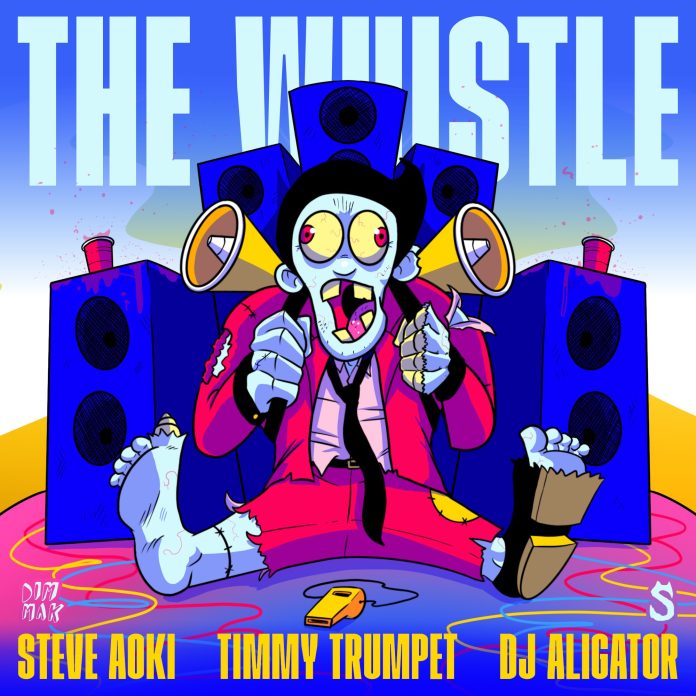 Steve Aoki & Timmy Trumpet Revamp Iconic DJ Aligator Club Smash To Unleash A Brand-new Banger, ‘The Whistle’!